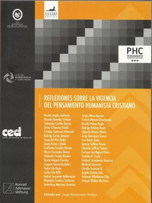 cover image of Reflexiones sobre la vigencia del PHC Vol. 1